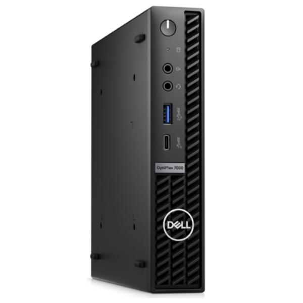 Настольный компьютер DELL OptiPlex 7000 Micro  D15U Core i7-12700T 16GB (1x16GB) DDR4 512GB SSD Intel Integrated Graphics,Wi-Fi/BT Linux,2y, Russian Wired Keyboard and Optical Mouse