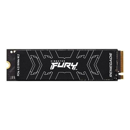 Твердотельный накопитель Kingston SSD 1TB SFYRS/1000G Fury Renegade M.2 2280 PCIe 4.0 x4 NVMe R7300/W6000MB/s 3D TLC MTBF 2M 1,0PBW Retail Heatsink 1 year