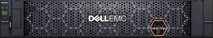 Система хранения данных Dell PowerVault ME5024 24SFF(2,5") 2U/ 1x25GbE 8 port iSCSI Dual Controller/4xSFP+ 10Gbit SR/ noHDD/ Bezel/2x580W/1YWARR