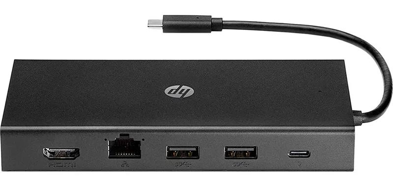 Адаптер HP Travel USB-C Multi Port Hub EURO cons