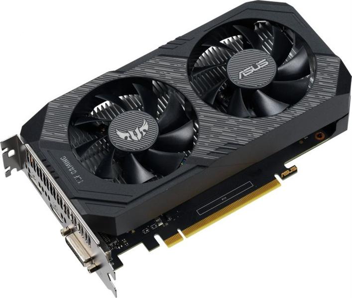 Видеокарта ASUS TUF-GTX1650-O4GD6-P-GAMING // GTX1650 D6,DVI,HDMI,DP,4G,D6 ; 90YV0EZ2-M0NA00