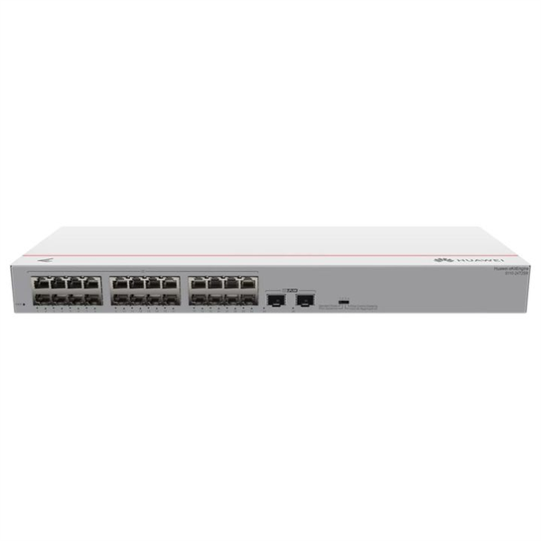 Коммутатор HUAWEI eKit S110-24T2SR (24*10/100/1000BASE-T ports, 2*GE SFP ports, AC power) Коммутатор HUAWEI eKit S110-24T2SR (24*10/100/1000BASE-T ports, 2*GE SFP ports, AC power)
