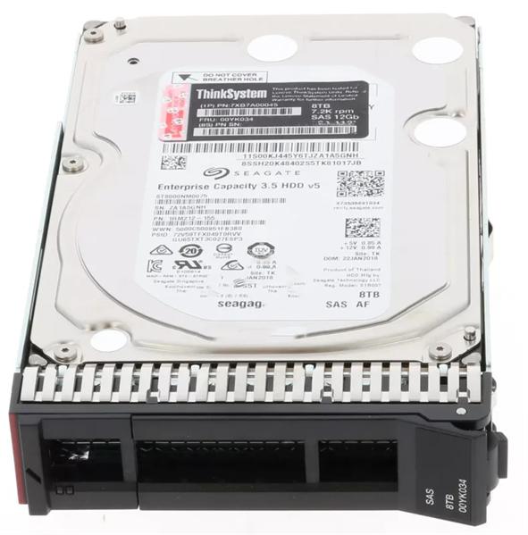 Жестикй диск Lenovo ThinkSystem 3.5" 8TB 7.2K SAS 12Gb Hot Swap 512e HDD (SR570/SR590/SR250/ST250/SR630/SR550/SR650/SR550)