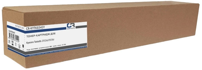 Картридж лазерный CopyRite CR-KYTK8345Y TK-8345Y желтый (12000стр.) для Kyocera Taskalfa 2552ci/2553ci Картридж лазерный CopyRite CR-KYTK8345Y TK-8345Y желтый (12000стр.) для Kyocera Taskalfa 2552ci/2553ci