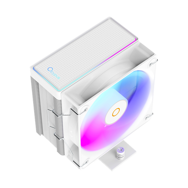Кулер для процессора Ocypus Gamma A40 WH ARGB, 100mm ARGB FAN, Top ARGB Panel, 4 HEAT PIPES, 4-PIN PWM, 600-2400 RPM, 29DBA, HYDRO BEARING, LGA115X/1200/1700/18XX, AM4/AM5 Кулер для процессора Ocypus Gamma A40 WH ARGB, 100mm ARGB FAN, Top ARGB Panel, 4 HEAT PIPES, 4-PIN PWM, 600-2400 RPM, 29DBA, HYDRO BEARING, LGA115X/1200/1700/18XX, AM4/AM5