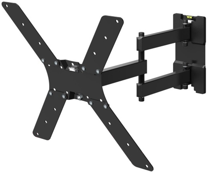 Кронштейн для телевизора Holder LCD-5566-B черный 32"-55" макс.45кг настенный поворотно-выдвижной и наклонный Кронштейн для телевизора Holder LCD-5566-B черный 32"-55" макс.45кг настенный поворотно-выдвижной и наклонный
