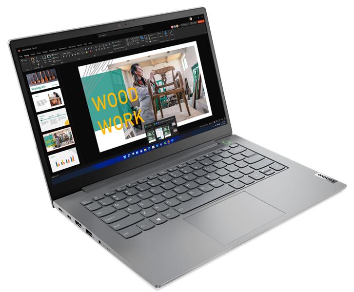 Ноутбук Lenovo ThinkBook 14 G4 IAP 14.0" FHD (1920x1080) IPS 300N, i5-1235U, 2x8GB DDR4 3200, 512GB SSD M.2, Intel Iris Xe, Wifi, BT, FPR, TPM2, FHD Cam, 45Wh, 65W USB-C Slim, NoOS, 1Y, 1.4kg