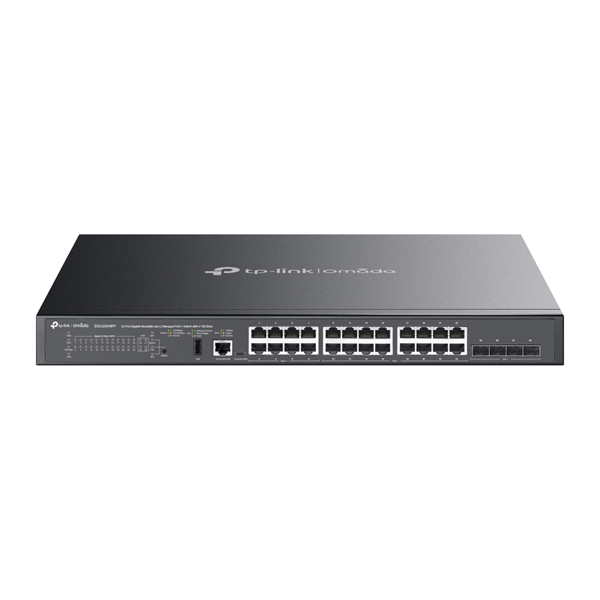 Коммутатор TP-Link SG5428XMPP, Omada 24-Port Gigabit Stackable Lite L3 Managed PoE++ Switch with 4 10G Slots Коммутатор TP-Link SG5428XMPP, Omada 24-Port Gigabit Stackable Lite L3 Managed PoE++ Switch with 4 10G Slots