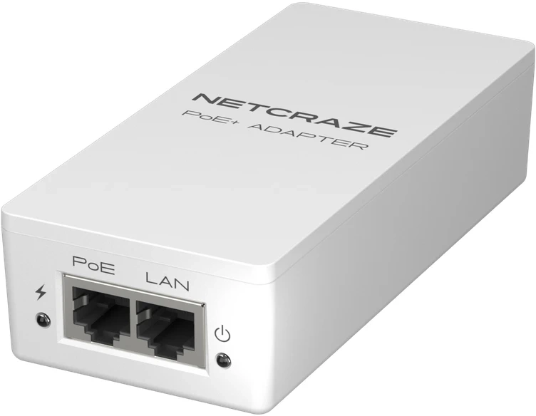 PoE-адаптер Netcraze PoE+ Adapter (NPA-150)