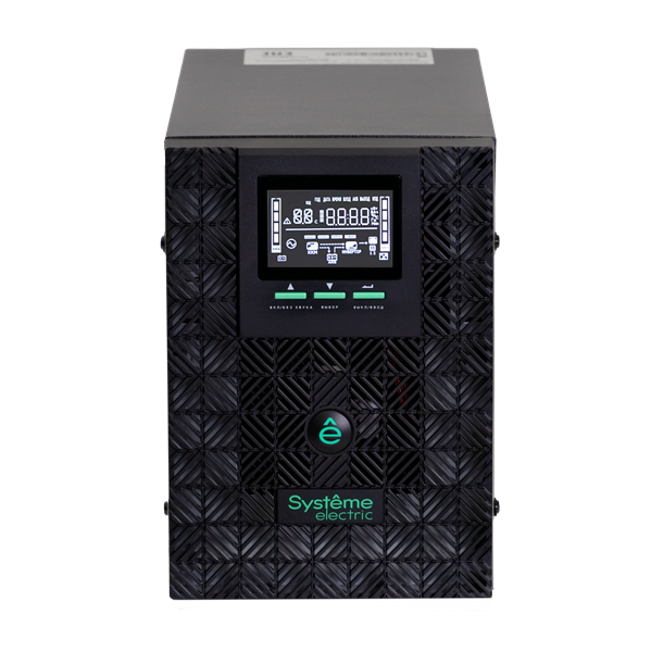 Источник бесперебойного питания Systeme Electric Smart-Save SMT, 2000VA/1600W, Line-Interactive, LCD, Out: 3xSchuko, SNMP Intelligent Slot