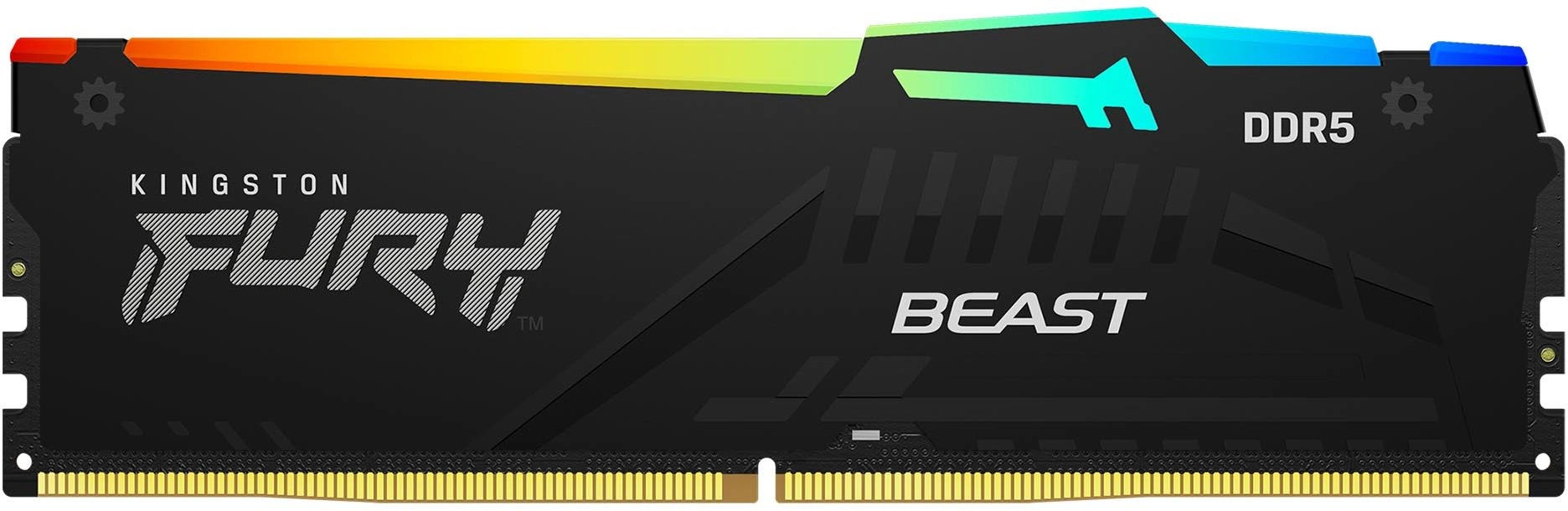Модуль памяти Kingston 32GB DDR5 6000MHz DIMM FURY Beast Black EXPO RGB CL36 Модуль памяти Kingston 32GB DDR5 6000MHz DIMM FURY Beast Black EXPO RGB CL36