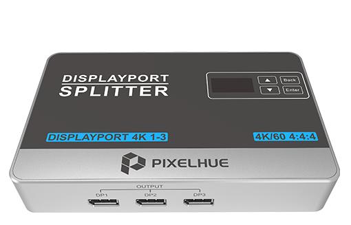 Видеоразветвитель 4к displayport 1-3 Extender DisplayPort 4K 1-3