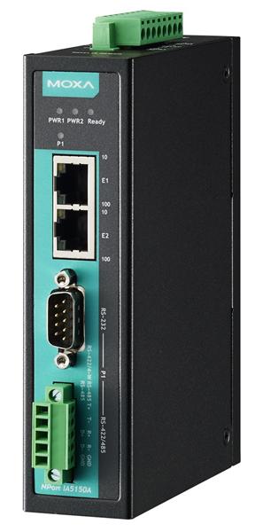  Ethernet сервер последовательных интерфейсов, 1xRS-232/422/485, с каскадированием (2xEthernet, 2 IP-адреса), защита от перенапряжения 1 кВ, 0...+60С