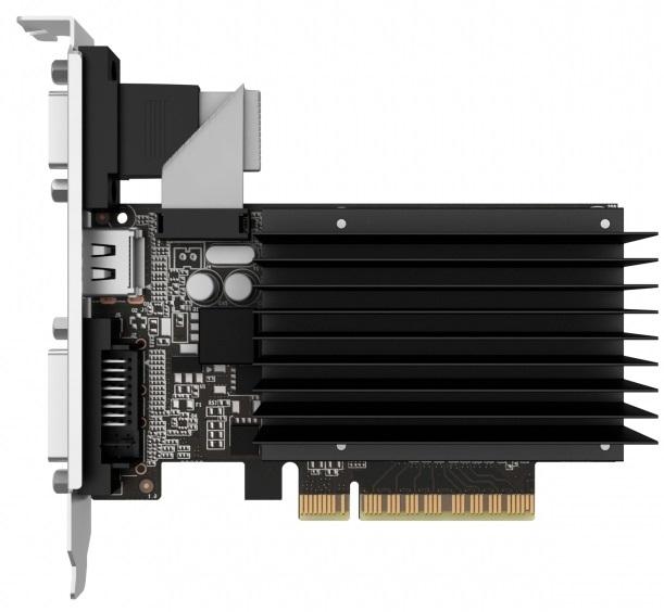 Видеокарта PALIT NEAT7100HD46-2080H PA-GT710-2GD3H nVidia GeForce GT 710 2048Mb 64bit DDR3 954/1600 DVIx1/HDMIx1/CRTx1/HDCP RTL