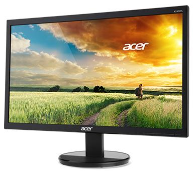 Монитор 23,8" ACER K242HYLHbi, VA, ZeroFrame, Black, 1920x1080, 75Hz, 1xVGA + 1xHDMI(1.4), FreeSync