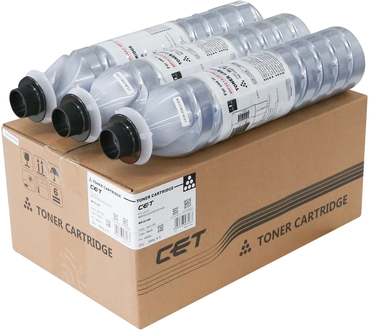 Тонер-картриджи Тонер-картридж (CPP) 842135 для RICOH MP2014/2014D (CET), 390г, 12000 стр., CET6606