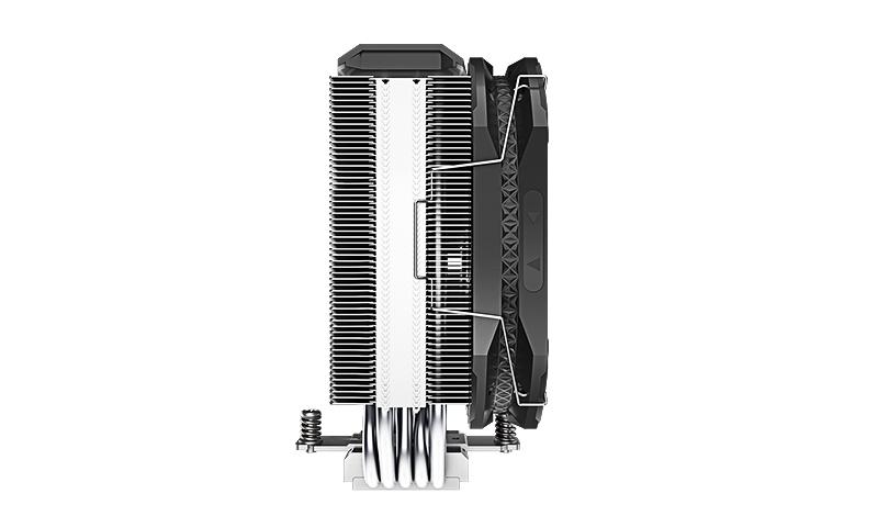 Кулер для процессора DEEPCOOL AS500 LGA20XX/1700/1200/115X/AM5/AM4 (8шт/кор, TDP 220W, PWM, ARGB Led, Fan 140mm, 5 тепл. трубок ) RET