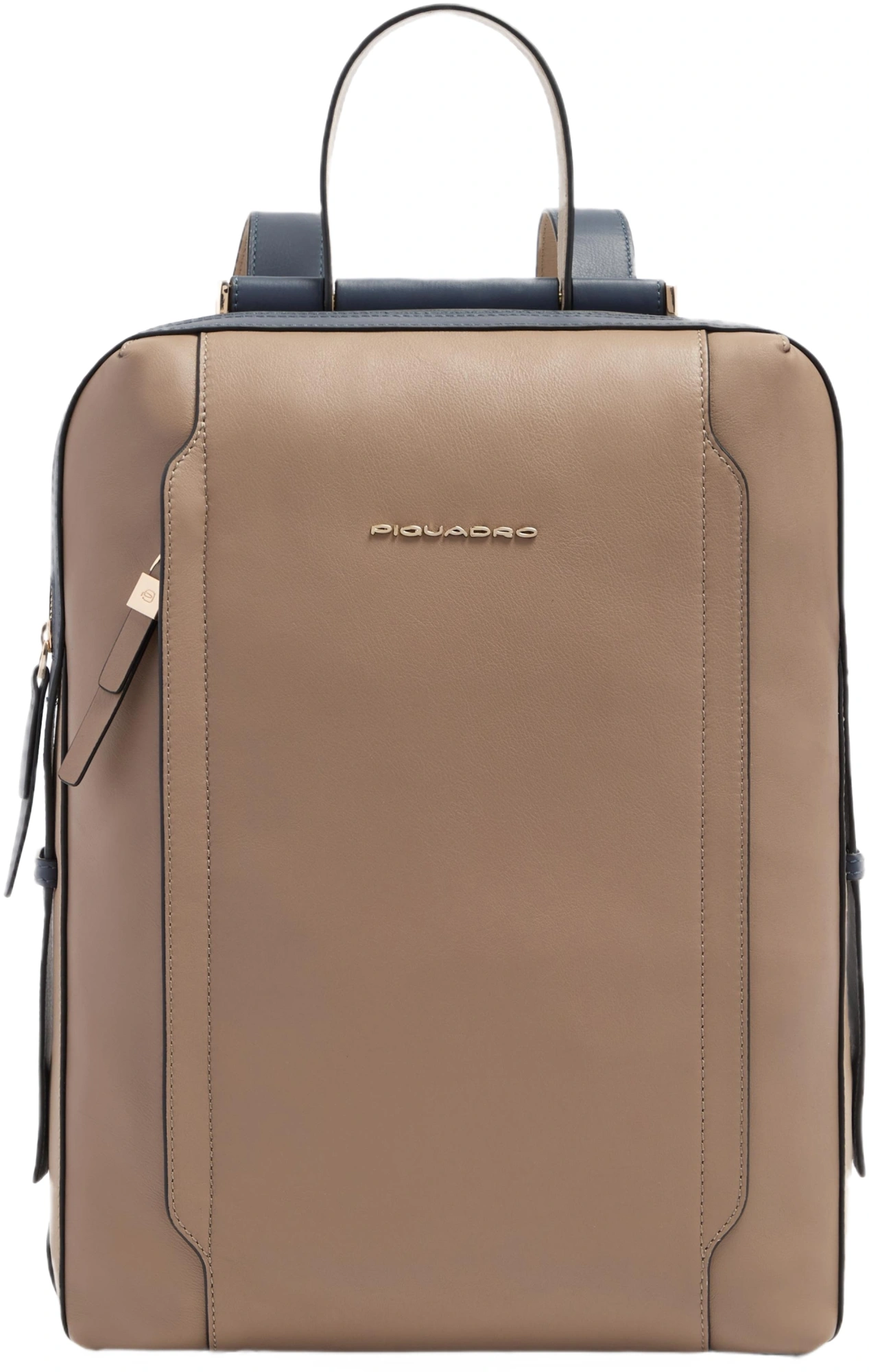 Рюкзак женский Piquadro Circle CA4576W92/TOBLU бежевый/голубой натур.кожа Рюкзак женский Piquadro Circle CA4576W92/TOBLU бежевый/голубой натур.кожа