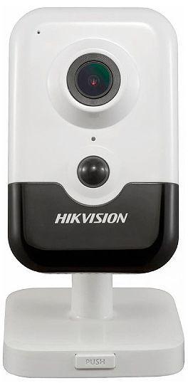 Видеокамера Hikvision 4Мп компактная IP-камера с EXIR-подсветкой до 10м и технологией AcuSense 1/3" Progressive Scan CMOS; объектив 2.8мм; угол обзора 104.3°; механический ИК-фильтр; 0.005лк@F1.6; сжатие H.265/H.