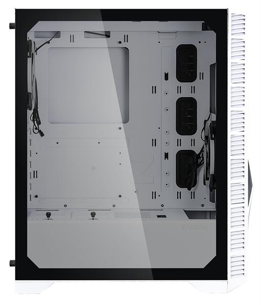 Корпус ZALMAN Z3 ICEBERG, ATX, WHITE, WINDOW, 5x3.5", 1x2.5", 1xUSB2.0, 2xUSB3.0, FRONT 1x120mm ARGB, REAR 1x120mm ARGB (существенное повреждение коробки)