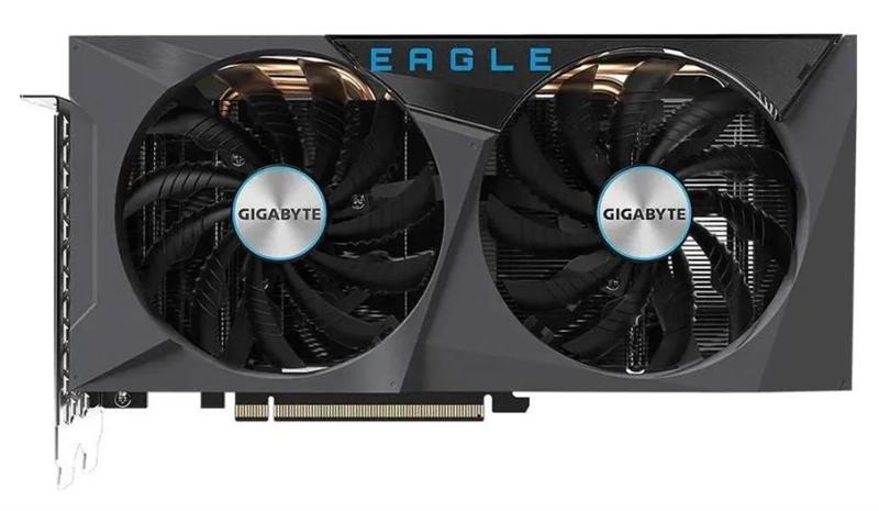 Видеокарта GIGABYTE RTX3060 EAGLE 12GB//RTX3060, HDMI*2, DP*2, 12G,D6