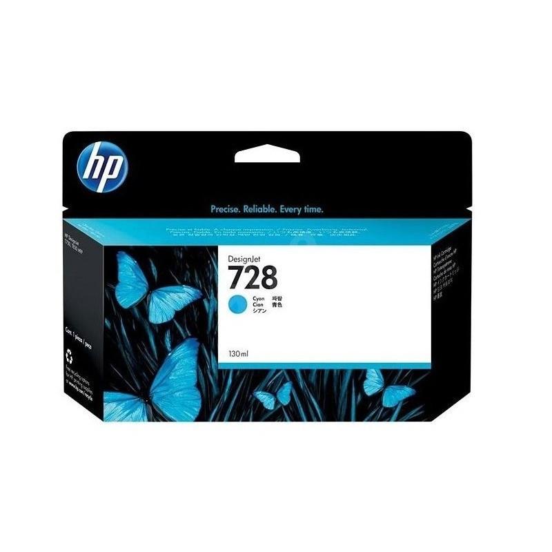 Картридж Cartridge HP 728 для DJ Т730/Т830, голубой (130мл)