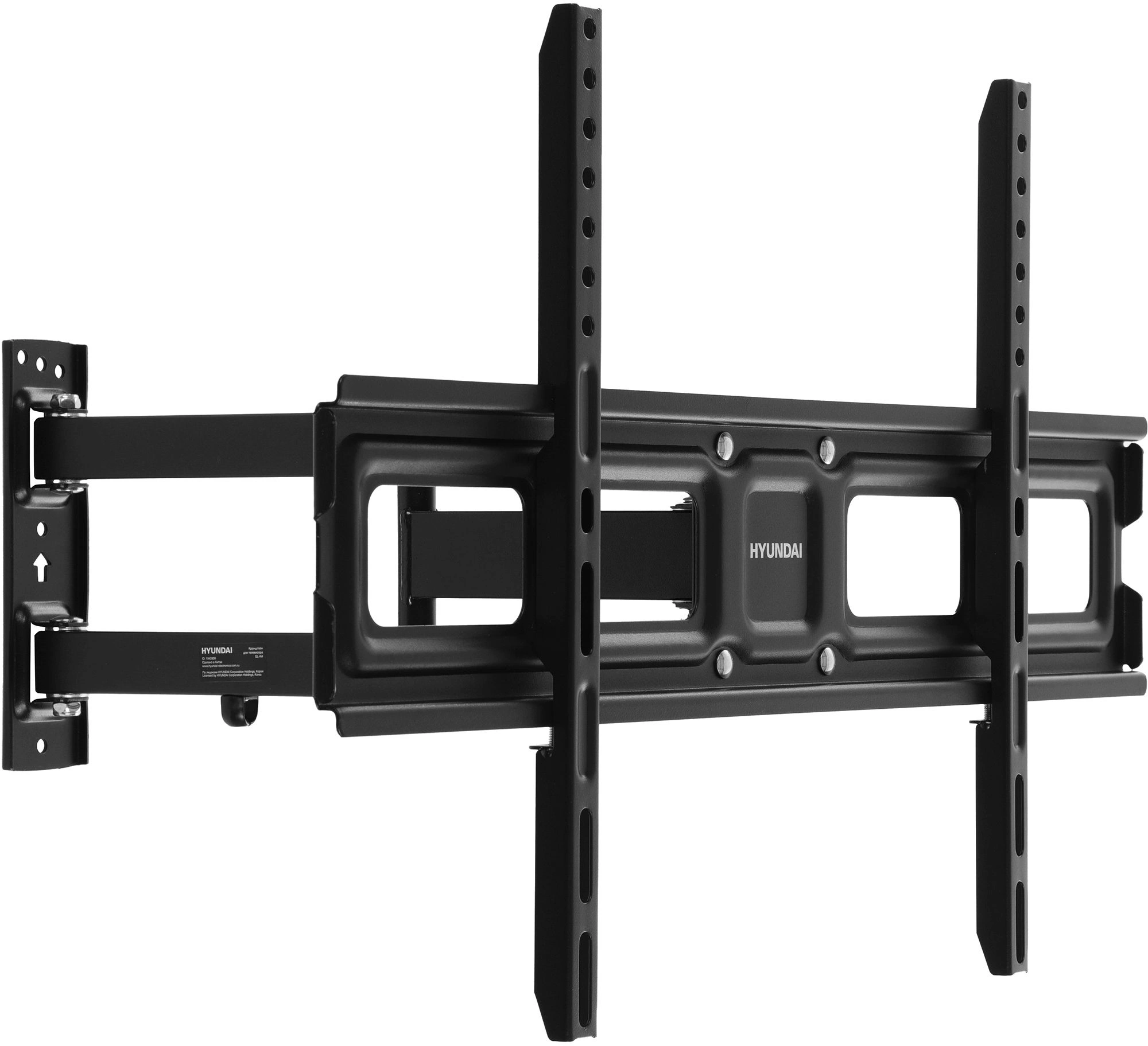 Кронштейн для телевизора Hyundai GL-N4 черный 32"-75" макс.40кг настенный поворотно-выдвижной и наклонный Кронштейн для телевизора Hyundai GL-N4 черный 32"-75" макс.40кг настенный поворотно-выдвижной и наклонный