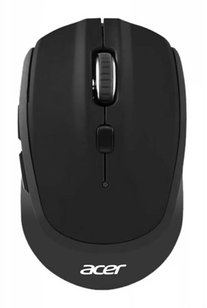 Мышь ACER OMR050 Wireless Dual Mode 2.4G/BT Mouse, 800/1200/1600dpi, Black