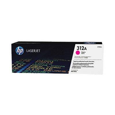  Cartridge HP 312A для LaserJet Pro MFP M476nw Prntr, пурпурный (2700 стр.) (белая упаковка)