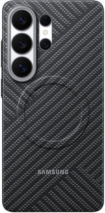 Чехол (клип-кейс) Samsung для Samsung Galaxy S26 Ultra Carbon Magnet Case with MagSafe серый (EF-KS948SSEGRU) Чехол (клип-кейс) Samsung для Samsung Galaxy S26 Ultra Carbon Magnet Case with MagSafe серый (EF-KS948SSEGRU)