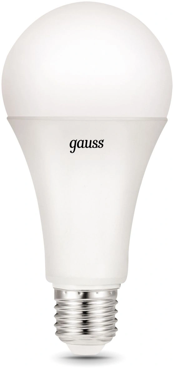 Лампа светодиодная Gauss A70 22Вт цок.:E27 груша 220B св.свеч.бел.теп. (упак.:1шт) (102502122)