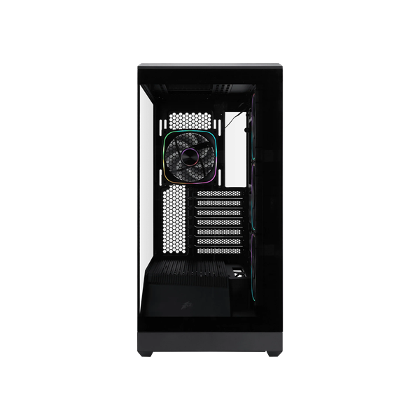 корпус 1STPLAYER GM7 ARGB Black / ATX / 4x120mm ARGB fans / GM7-BK-3FN7R-1FN7