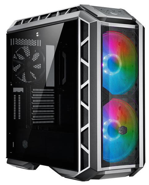 Корпус Cooler Master MasterCase H500P Mesh Gun Metal Grey, USB3.0x2, USB2.0x2, 2x200 ARGBFan, 1x140Fan, Full Tower, w/o PSU