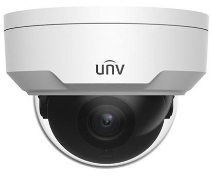 Камера Uniview Видеокамера IP купольная антивандальная, 1/3" 4 Мп КМОП @ 30 к/с, ИК-подсветка до 30м., 0.01 Лк @F2.0, объектив 2.8 мм, DWDR, 2D/3D DNR, Ultra 265, H.265, H.264, MJPEG, 2 потока, детекция движ
