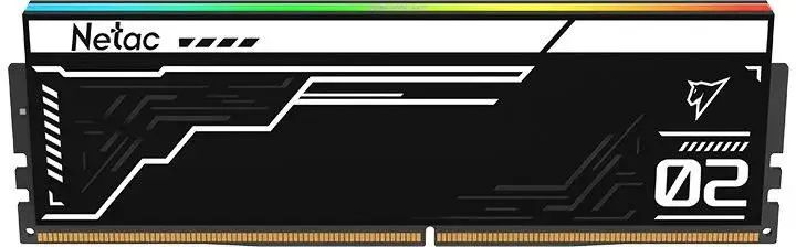 Оперативная память Netac Shadow II RGB 32GB(16GBx2) DDR5-6400 (PC5-51200) C32-38-38-90 1.35V XMP Dual DIMM Kit Black
