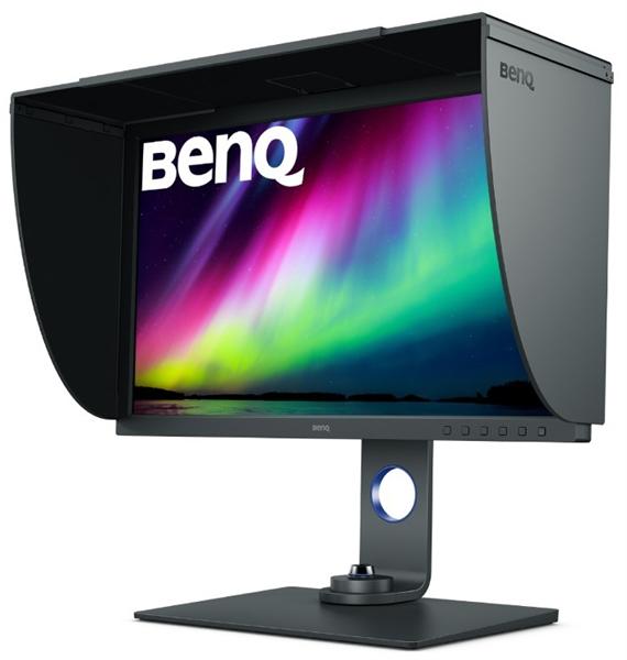 Монитор BENQ 27" SW271C 4K IPS LED 3840x2160 16:9 300 cd/m2 5ms 1000:1 100% sRGB ,10bit panel 2*HDMI  DP 1.4 USB-TypeC 3, USB 3.1 178/178 HAS Pivot  Flicker-free Speaker Gray