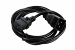  Шнур (кабель) питания с заземлением IEC 60320 C19/IEC 60320 C20, 16А/250В (3x1,5), длина 1,8 м.