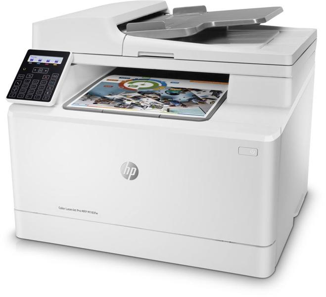 Многофункциональное устройство HP Color LaserJet Pro MFP M183fw (p/c/s/f  ,A4, 16ppm, 256Mb, ADF35, USB, WiFi/ Fast Ethernet10/100 Base-TX,1 tray  150, 1year warr,cartridge 800&700 cmy in box,Repl. T6B71A )