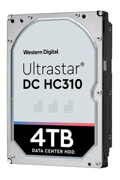 Жесткий диск Western Digital Ultrastar DC HС310 HDD 3.5" SAS 4Tb, 7200rpm, 256MB buffer, 512e (HUS726T4TAL5204 HGST), 1 year