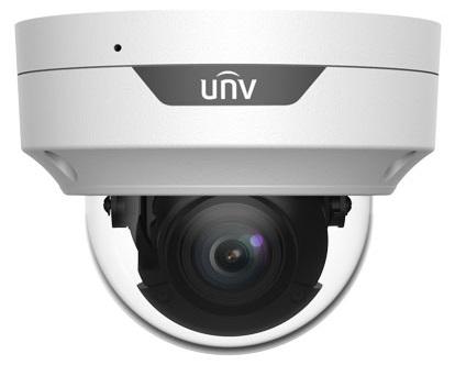  Uniview Видеокамера IP купольная антивандальная {1/3" 4 Мп КМОП @ 30 к/с, ИК-подсветка до 40м., 0.003 Лк @F1.6, объектив 2.8-12.0 мм моторизованный с автофокусировкой, WDR, 2D/3D DNR}
