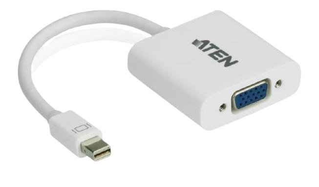 Переходник ATEN Mini DisplayPort(M) to VGA(F) Cable