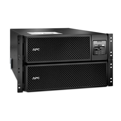 Источник бесперебойного питания для персональных компьютеров и серверов APC Smart-UPS SRT RM, 10000VA/10000W, On-Line, Extended-run, Rack 6U (Tower convertible), Pre-Inst. Web/SNMP, with PC Business, Black, 1 year warranty