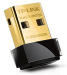 Сетевой адаптер TP-Link TL-WN725N, N150 Ультракомпактный Wi-Fi USB адаптер, до 150 Мбит/с на 2,4 ГГц, USB 2.0