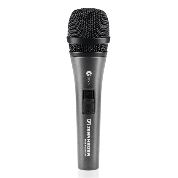 Проводной микрофон Sennheiser e 835-S Динамический вокальный микрофон, кардиоида, бесшумный выключатель ON/OFF, 40 - 16000 Гц Проводной микрофон Sennheiser e 835-S Динамический вокальный микрофон, кардиоида, бесшумный выключатель ON/OFF, 40 - 16000 Гц