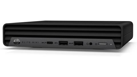 Пк HP Elite Mini 800 G9, Core i5-12500T (2.0G/18M/6 Cores) / 8GB DDR5 4800 /256GB (M.2 NVMe SSD) / Windows 11 Home 64bit (English) / HP 125 Wired Keyboard + Mouse Combo / WIFI 6+BT/2*DP/1*HDMI/90W/3-3-3