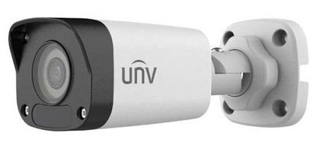 Камера Uniview Видеокамера IP цилиндрическая, 1/2.8" 2 Мп КМОП @ 30 к/с, ИК-подсветка до 30м., 0.01 Лк @F2.0, объектив 4.0 мм, DWDR, 2D/3D DNR, Ultra 265, H.265, H.264, 2 потока, детекция движения, IP67, мет