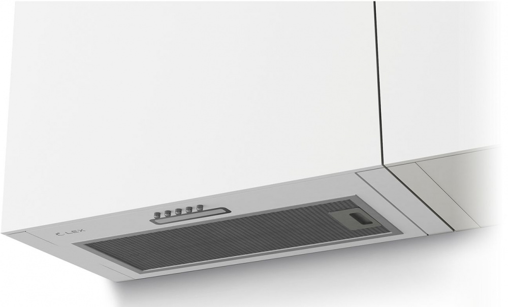 Вытяжка встраиваемая/ Вытяжка встраиваемая Lex GS Bloc LIGHT 600 белый управление: кнопочное (1 мотор) Вытяжка встраиваемая/ Вытяжка встраиваемая Lex GS Bloc LIGHT 600 белый управление: кнопочное (1 мотор)