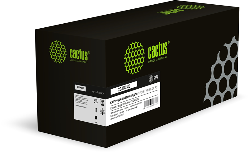 Картридж лазерный Cactus CS-TK330 черный (20000стр.) для Kyocera Mita FS 4000/4000DN/4000DTN