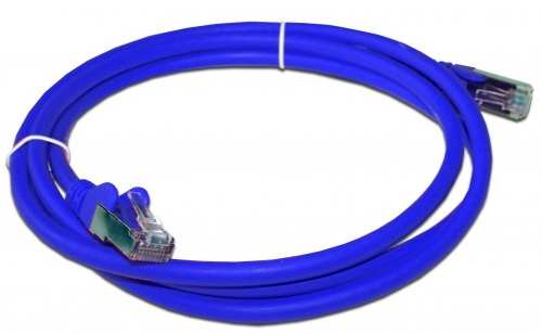 Патч-корд Патч-корд LANMASTER LSZH SFTP кат.6A, 5.0 м, синий Патч-корд Патч-корд LANMASTER LSZH SFTP кат.6A, 5.0 м, синий