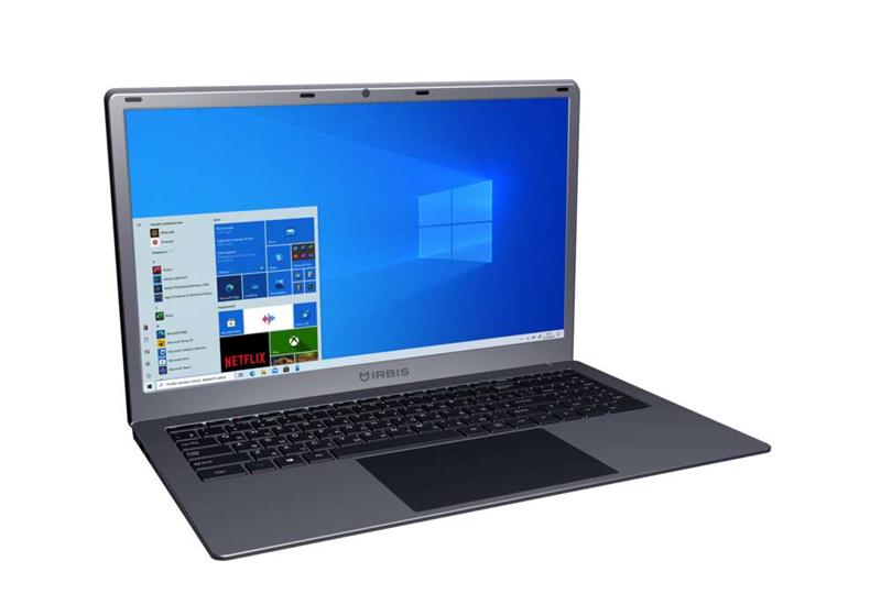 Ноутбук IRBIS NB291 15.6" 3200*1800  WQXGA+ IPS, Intel N4020, 4GB/128GB, 5000mAh/7.4V, 0.3M camera, Plastic silver color case, M.2 SSD support, Windows11H